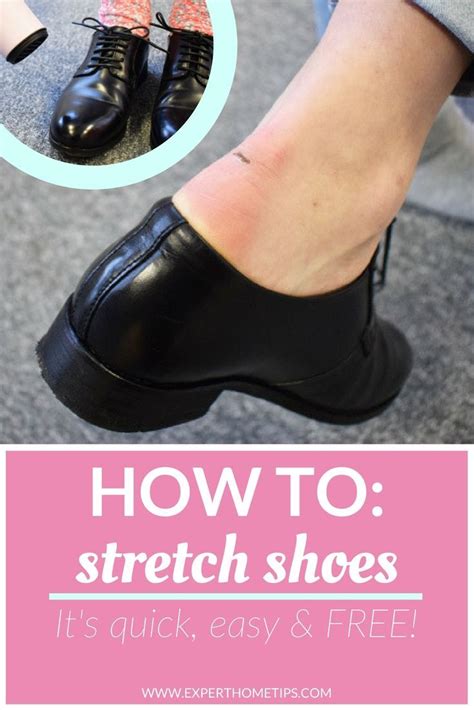 stretch out fake leather shoes|stretching tight shoes with steam.